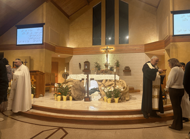 الجالية‭ ‬المارونية‭ ‬تُحيي‭ ‬عيد‭ ‬الفصح‭ ‬المجيد‭ ‬في‭ ‬ليفونيا‭: ‬رسالة‭ ‬وحدة‭ ‬وتعايش